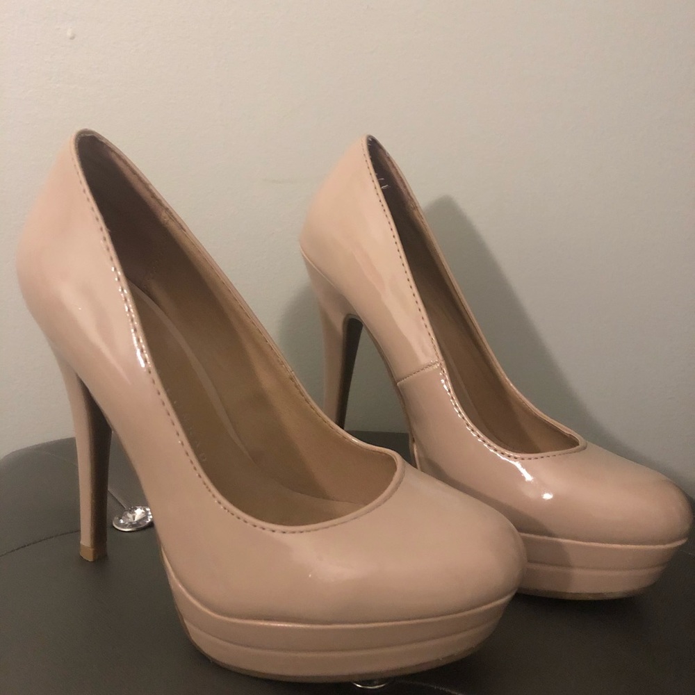 Lauren Conrad Nude Women’s Platform High Heels